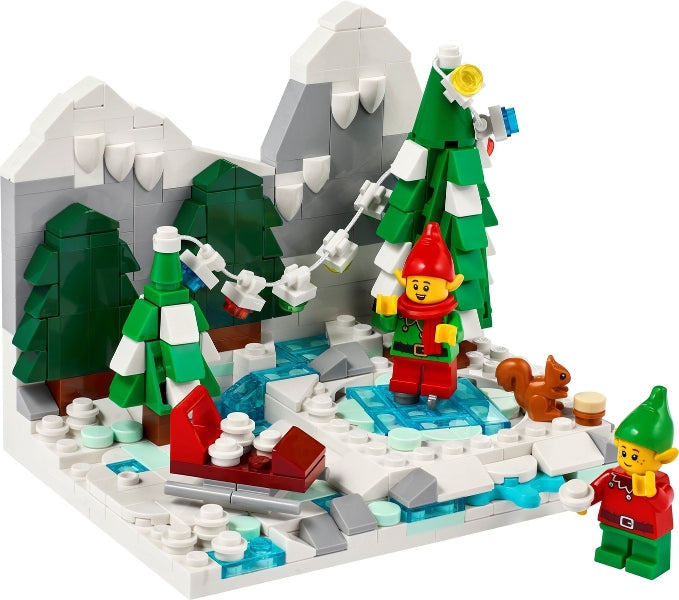 Winter Elves Scene — model
