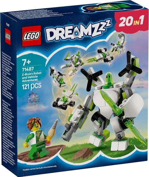 Z-Blob's Robot and Vehicle Adventures — box