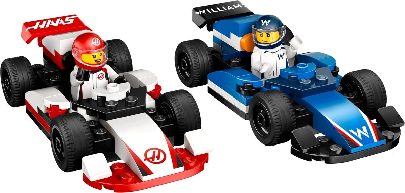 F1 Williams Racing & Haas F1 Race Cars — model