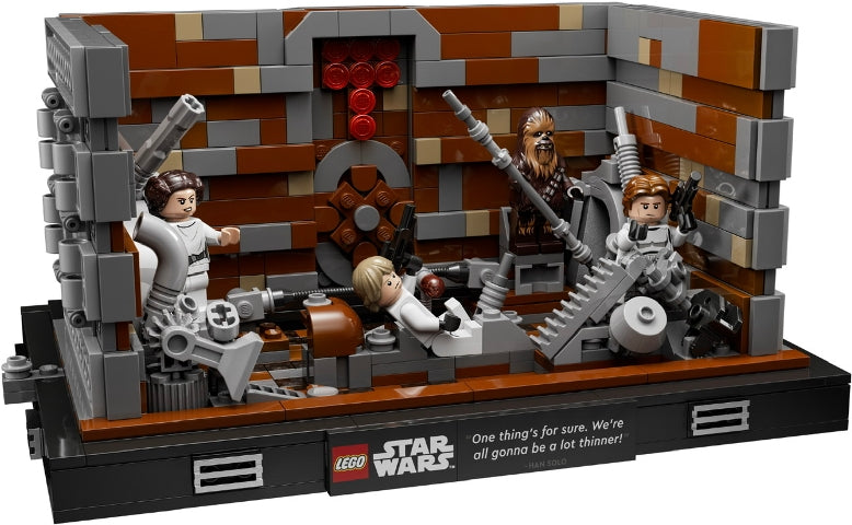 Death Star Trash Compactor Diorama — model