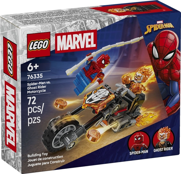 Spider-Man vs. Ghost Rider Motorcycle — box