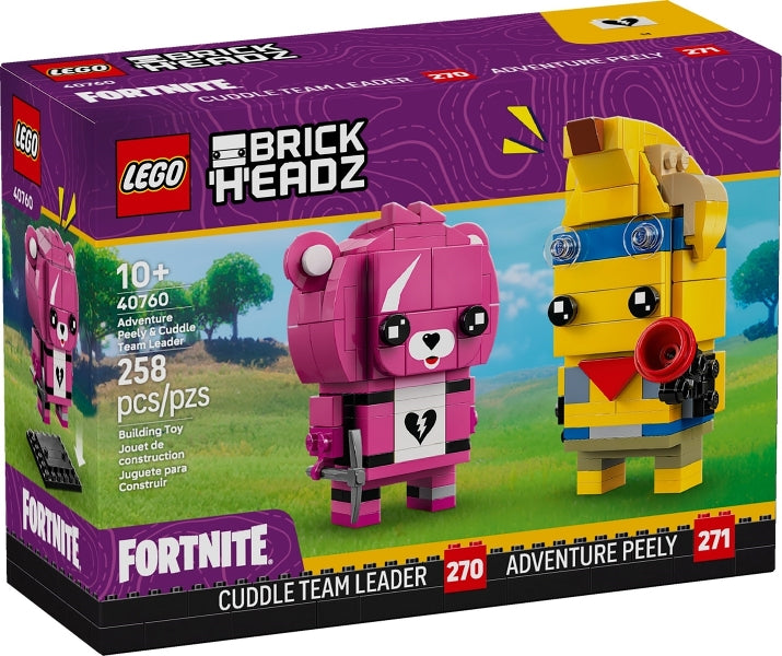 Adventure Peely & Cuddle Team Leader — box