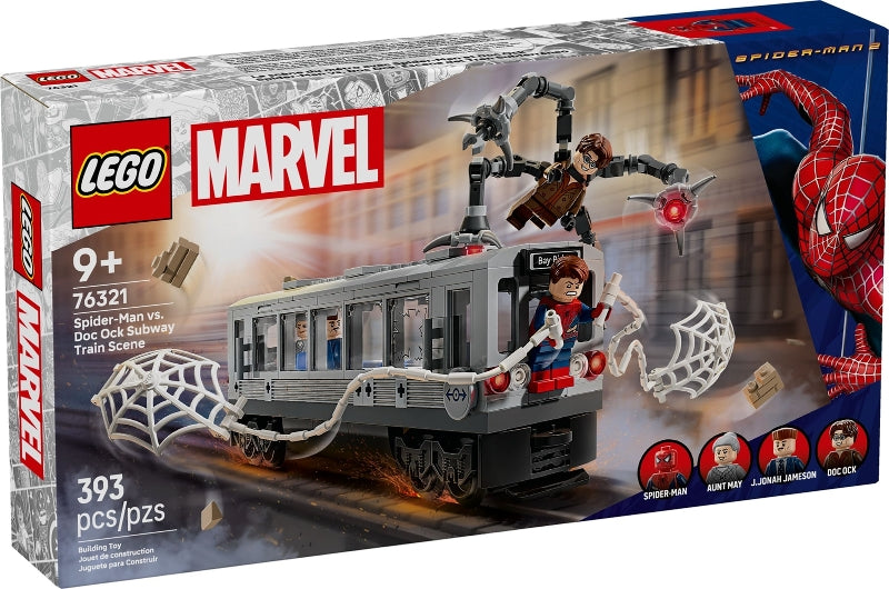 Spider-Man vs. Doc Ock Subway Train Scene — box
