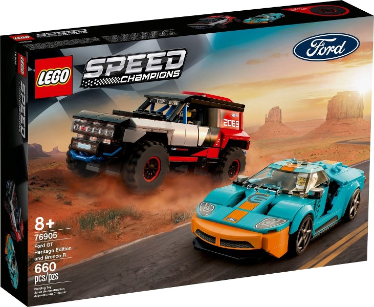 Ford GT Heritage Edition and Bronco R — box