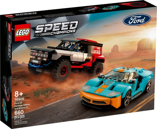 Ford GT Heritage Edition and Bronco R — box