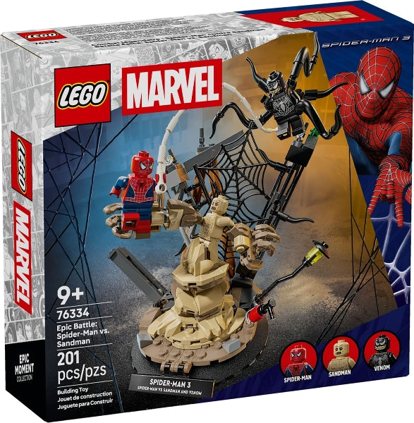 Epic Battle: Spider-Man vs. Sandman — box