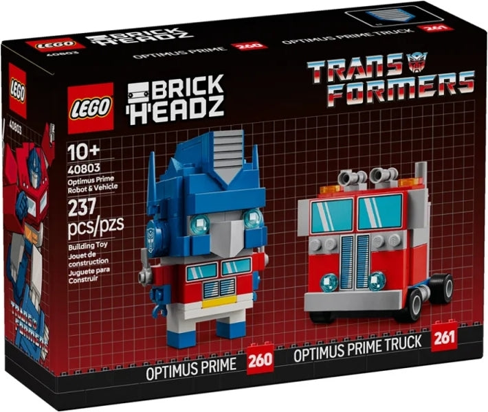 Optimus Prime Robot & Vehicle — box