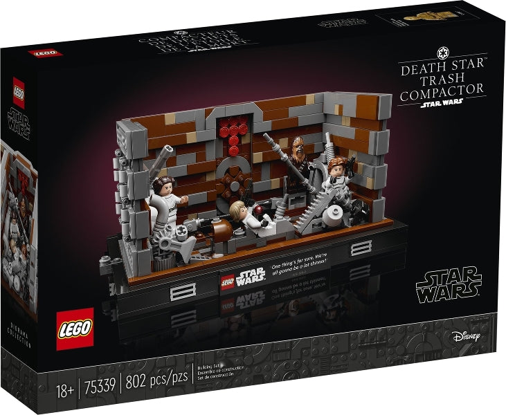 Death Star Trash Compactor Diorama — box