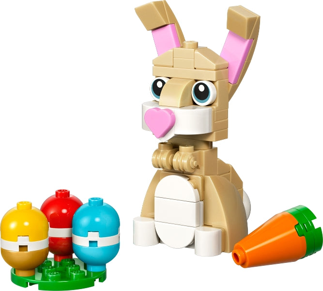 Cute Easter Bunny paper bag — model