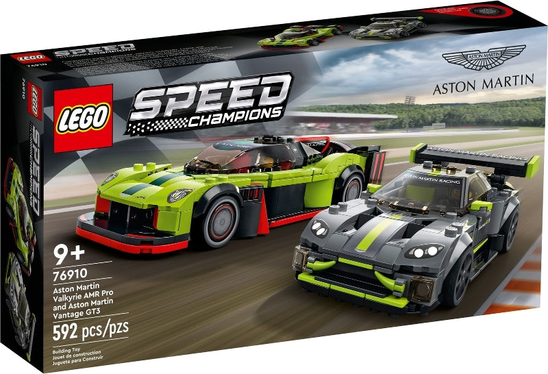 Aston Martin Valkyrie AMR Pro and Aston Martin Vantage GT3 — box
