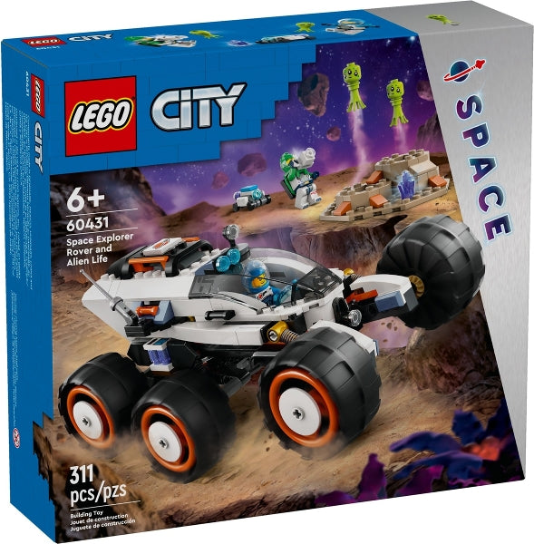 Space Explorer Rover and Alien Life — box