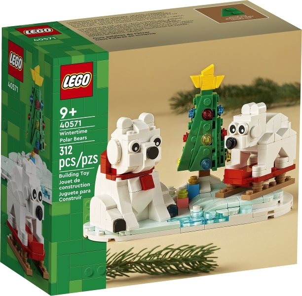 Wintertime Polar Bears — box