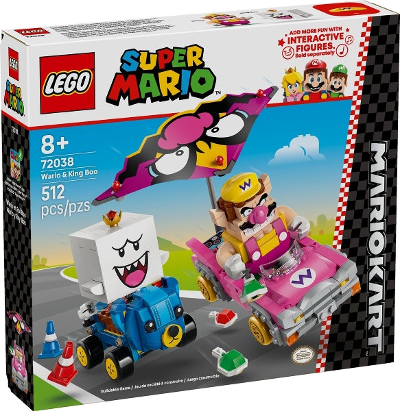 Wario & King Boo — box