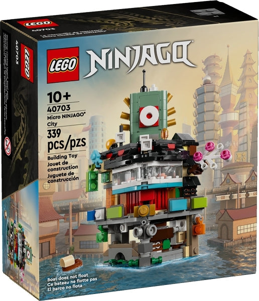 Micro NINJAGO City — box