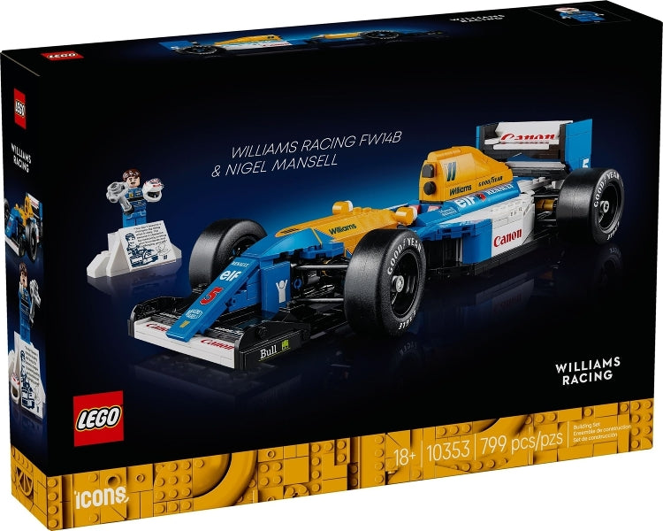 Williams Racing FW14B & Nigel Mansell — box