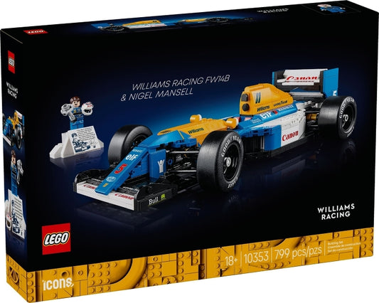 Williams Racing FW14B & Nigel Mansell — box
