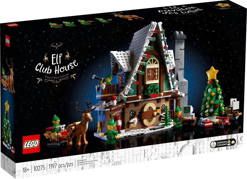 Elf Club House — box