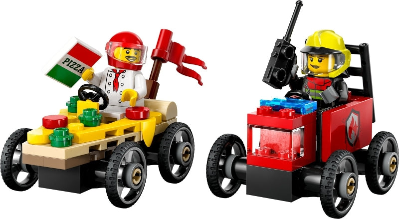 Pizza vs. Fire Truck — model